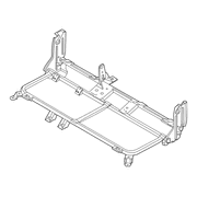 Seat Back Frame Cushion And Spring - Rear