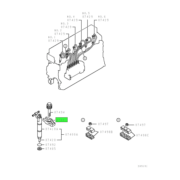 BRIDGE,FUEL INJECTION NOZZLE 1