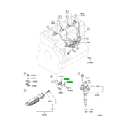 CLAMP,FUEL INJECTION TUBE 1