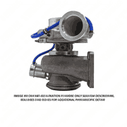 Turbo Assembly 0.91 A/R Exhaust to Front 48x80 for Series 50