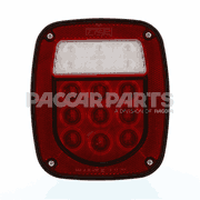 LAMP-2STUD, 9 LED STT W/BU W/8" PIGTAIL