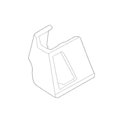 Seat Track Cover - Front, Driver