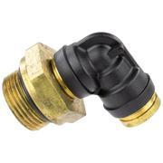 Air Brake Manifold Connector Fitting - 3/8 PTC Elbow
