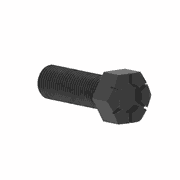 Hex Head Bolt - 9/16 Inch - 18 Thread, 1.75 Inches Long, Phosphate Coated