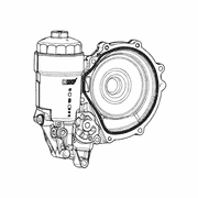 Oil Filter Housing for 4-Cylinder OM924 EPA04