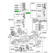 SNAP RING,PISTON 1