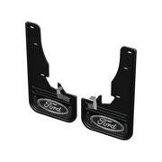 Explorer 2020-2025 Gatorback Black Ford Logo Splash Guards Front Pair