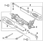 Steering Tie Rod End Spindle Connecting - Left, Right