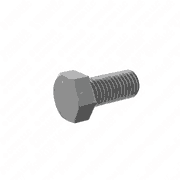 Hexagonally Headed Screw ISO 4017 - M8 x 12 - Grade 8.8