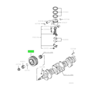 PULLEY,CRANKSHAFT 1