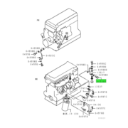 EYEBOLT,ENG OIL LINE 2