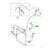 HOSE,RADIATOR,UPR 1