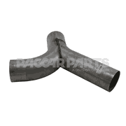 PIPE-EXHAUST Y 5" STL ALMZ OD/OD/OD