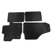 Super Duty 2012-2016 w/Subwoofer 4pc Ebony Black Carpet Floor Mat Set for Super/Crew Cab w/Subwoofer