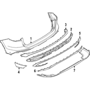 Extension Bumper Bar Side - Rear