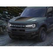 Bronco Sport Matte Black Hood Graphic