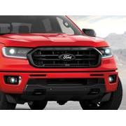 Smoke Chrome and Black Oval Ford Emblems