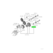 BUSHING,TIMING GEAR TRAIN 2