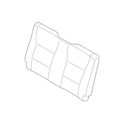 Seat Back Cushion Cover - Left, Rear (XL)