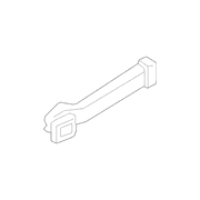 Windshield Defroster Nozzle Air Conditioner Duct Instrument Panel - Left
