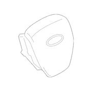 Air Bag Module Steering Wheel <br>The inflator mounted to The Bags -