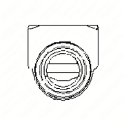 Water Separator Elbow 3/8 NPTF for S60 14L EPA04