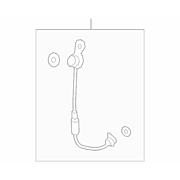 Turbocharger Coolant Line Water Tube - Left, Outlet 3.0L