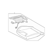Seat Cushion Foam Pad - Left, Front