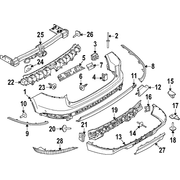 Bumper Cover - Rear, Lower