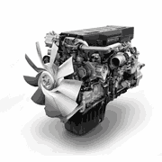 PowerChoice Engine DD13 12.8L EPA07, ESN 471901/910, Built to ESN Specifications with Jake Brakes