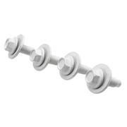 Hex Head Bolt And Washer Engine Mount Support Bracket - M10 X 25MM, Front
