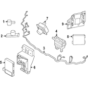 Bracket Bumper Mounting - Left