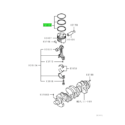 RING SET,PISTON 1