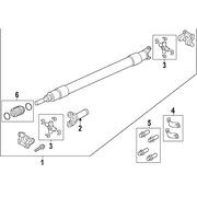 Drive Shaft Prop - Rear 6.7L