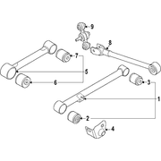 Suspension Control Arm <br>Suspension component that connects and provides pivotal movement of the