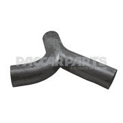 PIPE-EXHAUST Y W/CUTAWAY 5" STL ALMZ