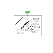 TRIM,FR DOOR,UPR LH 1