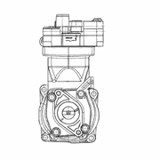 Air Compressor for MBE900 6.4L
