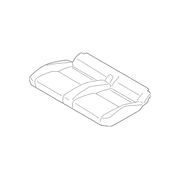 Seat Cover Cushion - Rear