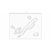 Body A-Pillar Trim Panel Windshield molding