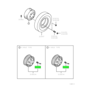 VALVE,TIRE 1