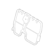 Seat Back Frame Retaining - Rear