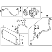 AIR CONDITIONING (A/C) Condenser <br> - 2.3L