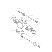 GASKET,RR AXLE HOUSING 2