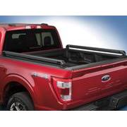 F-150 2021-2024 Black TecRail Bed Rail for 5.5' Bed