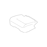 Seat Cover Cushion <br>A that replaces the original equipment back and bottom Covers of a
