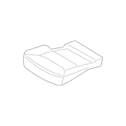 Seat Cover Cushion - Left, Rear 3.0L