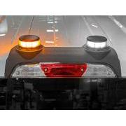 LED Warning Strobes  - Amber and White, For Vehicles without Upfitter Switches, Medium Dark Slate - For Fleet Use Only