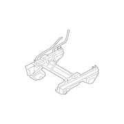 Seat Track Cushion Support - Rear (Low, SEL)