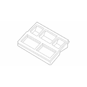 Cabin Air Intake Duct Tube Instrument Panel